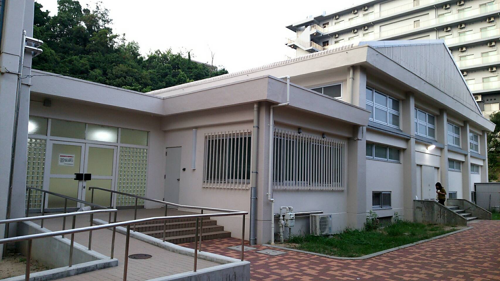 Front view of the Dojo